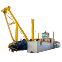Cutter Dredger River Sea Machine Machines minières Mini drague pour navire d'aspiration de sable de navires d'or