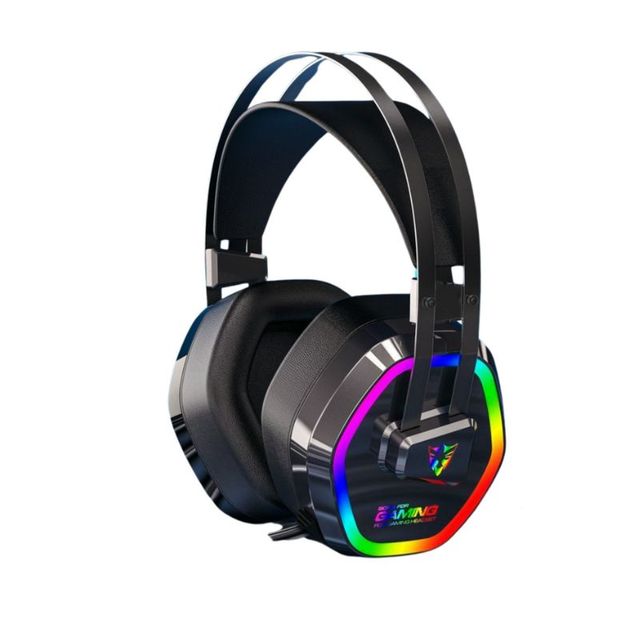 G608 Notebook Head-mounted Gaming Headset 5.1 Wired USB Connected Noise-reducing Headset for Sports Mobile Featuring Chicken