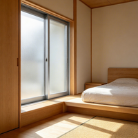 Ventanas Corredizas Horizontales Fijas de Aleación de Aluminio Personalizadas GREATMEN, Doble Acristalamiento, Aislamiento Térmico, Insonorizadas, para Cocina y Baño