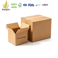Boîte de déménagement en carton ondulé 3 plis certifiée FSC, écologique, en carton kraft, pour le relocalisation de maison, l'e-commerce et la vente en gros