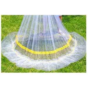 YaeMarine 12FT Saltwater Fishing Cast Net White Algeria