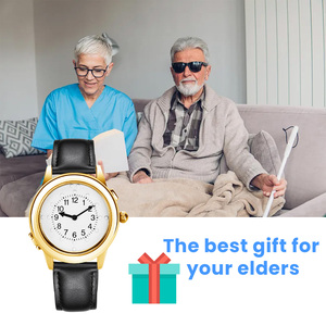 Montre tactile en braille au design confortable, touchez le cadran pour obtenir l'heure actuelle, pour les personnes aveugles ou les personnes âgées, pour homme - Product Image 6