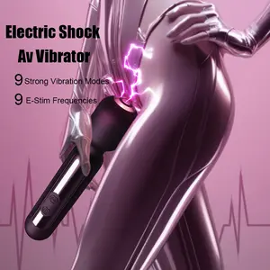 Sevanda XL Electric Shock Av Vibrator G-Point Massage With Suction Breast Sex Toys For Women And Men Metal Juguetes Sexuales