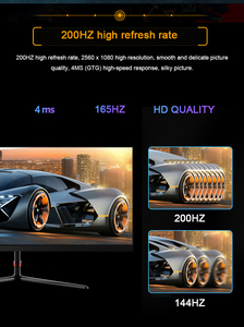 Oem Nhà Máy Giá OEM 30 inch Màn hình Màn hình cong 2560*1080 2K 200Hz phong phú giao diện <span class=keywords><strong>LCD</strong></span> LED FHD FreeSync chơi game màn hình - Product Image 4
