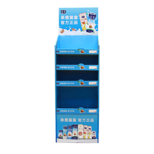 Tùy chỉnh Snack hiển thị các tông đứng cho protein sữa bột giấy lớp bảng giá cho cửa hàng Kệ PVC - Product Image 4