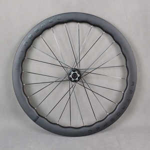 Roues de vélo SERAPH Full Carbon Road Disc Carbon Wheel 6-bolts Bike Wave Clincher Wheelset 50*25mm 100*12/142*12mm WH50-1 - Product Image 4