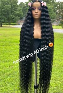 Peluca Frontal Completa HD, Superventas, Cabello Vietnamita Virgen 100% Natural, Rizado Birmano, Ondulado Natural, Pelucas de Cabello Humano - Product Image 3