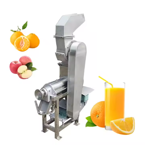 Presse à jus de fruits automatique commerciale Ali à bas prix, moteur en acier inoxydable 304 pour usines de transformation de fruits en lot - Product Image 1