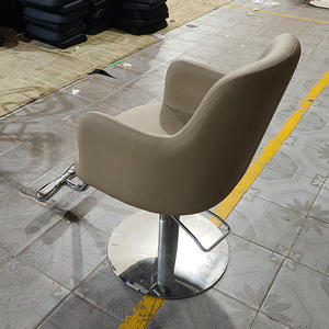 Chaise de barbier pour enfants en acier inoxydable à prix abordable, couleur et logo personnalisables, chaise de salon pour salon de coiffure, école, rotation à 360 degrés - Product Image 6