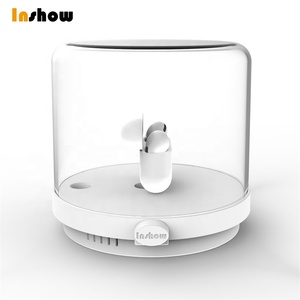 Caja de Exhibición con Alarma Antirrobo Transparente y Bloqueable A701, Soporte de Carga de Seguridad para Minoristas para <span class=keywords><strong>AirPods</strong></span> y Relojes Inteligentes - Product Image 3