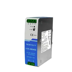 RUIST 12V 10A AC DC Power Supply LI120-20B12R2S 120W 12V Din Rail Switch Mode Power Supply