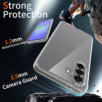 Funda Transparente Personalizada de Alta Calidad para Samsung A37 con Orificio de Precisión para la Lente, Protectora Antirrayaduras, Carcasa Trasera Duradera para Teléfono Móvil