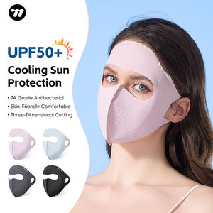 पश्चिम बाइकिंग 3 डी दर्टरिंग सनस्क्रीन फेस मास्क 50 + कूलिंग बाइकिंग फेस को सहज नरम एंटीबैक्टीरियल बाइक मास्क - Product Image 6