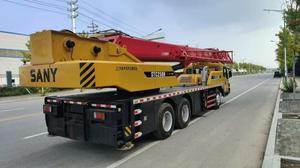 ציוד בנייה משומש סאני STC250H מנוף רכב משומש 25 טון מנוף נייד הידראולי מנוע/משאבה גובה 10 מטר - Product Image 2