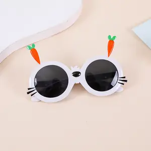 Ready To Ship In Stock Cute Rabbit UV Protection Children Sunglasses Children Kids and Baby Brand New Trend
