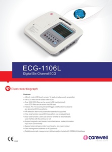 Draagbare Ekg Cardiograph <span class=keywords><strong>Machine</strong></span> Medische China Levert Groothandel Prijs Digitale Single Channel <span class=keywords><strong>Ecg</strong></span> <span class=keywords><strong>Machine</strong></span> Elektrocardiograaf - Product Image 5