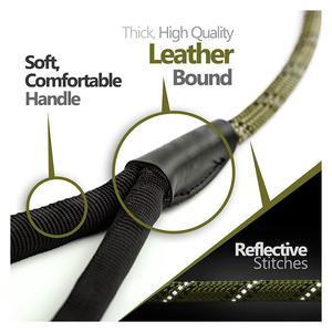 Correa Retráctil para Perro al por Mayor, Antitirones, Antideslizante, Reflectante, para Exteriores, Correa de Cuerda Resistente con Bungee - Product Image 4