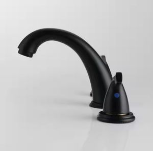 2 Griff 8 Zoll breiter Spread Messing Wasserhahn für Waschbecken 3 Loch 8 Zoll Pop Drain Baugruppe Chrom 2-Griff Becken Wasserhahn Halle - Product Image 3