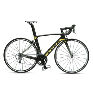 Bicicleta de Carretera Deportiva TXED de Fibra de Carbono de Buena Calidad, 20 Velocidades, con <span class=keywords><strong>Pedales</strong></span> Ordinarios, Ruedas 700C y Frenos de Caliper - Product Image 1
