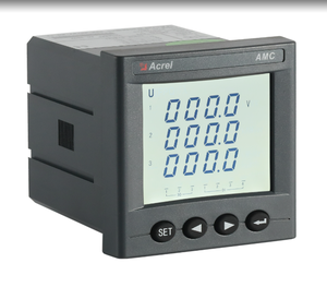 Acrel AMC72-AV3 Programmable Power <strong>Meter</strong> Three Phase Voltmeter LED Display 0.5 Class Input AC 100V,400V,660V Optional RS485 - Product Image 4