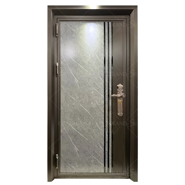 Desain Modern aman stainless steel pintu depan