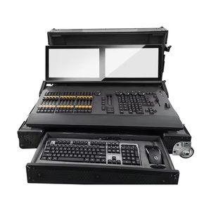 Consola de Iluminación, Controlador de Luces de Escenario, Consola de Iluminación con Control Táctil, Control de Iluminación con Varilla de Empuje Eléctrica RGB - Product Image 5