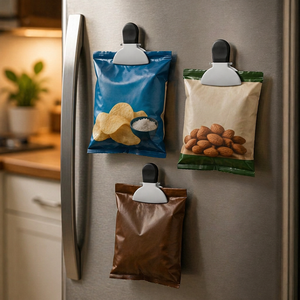 Clip <span class=keywords><strong>para</strong></span> <span class=keywords><strong>Bolsas</strong></span> con Imán - Clip <span class=keywords><strong>para</strong></span> Cerrar <span class=keywords><strong>Bolsas</strong></span> de Alimentos, Clip de Sellado de Alimentos, <span class=keywords><strong>Clips</strong></span> de Plástico <span class=keywords><strong>para</strong></span> Almacenamiento de Alimentos y Cocina - Product Image 1