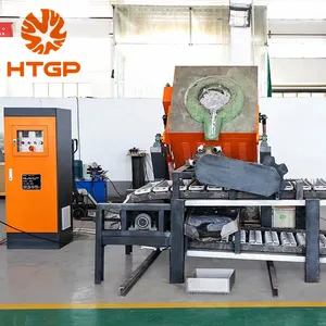 waste aluminum can recycling machine copper ingot production line with metal melting furnace