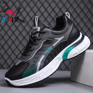 Zapatos Deportivos Casuales de PU para Hombre, Diseño para Exteriores, Transpirables, Antideslizantes, para Uso Diario, Primavera/Otoño - Product Image 6