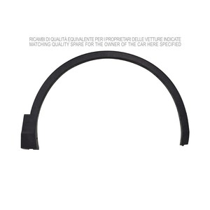 Alloggiamento ruota anteriore destra stampaggio • con pulsanti di fissaggio da montare sull'ala compatibile con VOLKSWAGEN TIGUAN 2016-2023 - Product Image 1