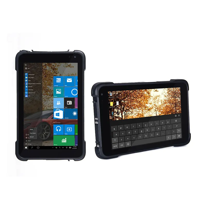 G+G 5 points capacitive touchscreen Android Window dual os fully extreme rugged tablet for field work