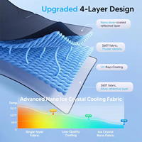 Pare-soleil pliable résistant aux UV pour pare-brise avant de voiture, protection solaire pour BMW X1 F48 2016-2022