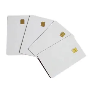 Hot sale contact PVC SLE4442 rfid cards printable blank card