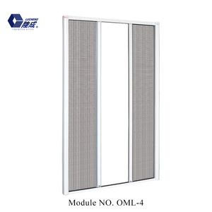 <span class=keywords><strong>Puerta</strong></span> de pantalla de insectos, rodillo de fibra de vidrio, con dos lados abiertos, tianjín LUCHENG - Product Image 3