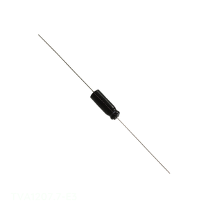 Condensador de Canal de Fabricante 200 uF CAP ALUM 200UF 25V AXIAL TH de Montaje a Orificio TVA1207.7-E3 - Product Image 1