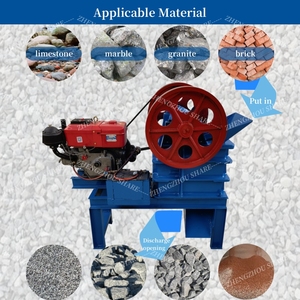 Máquina Trituradora de Piedra Móvil en Oferta, Trituradora de Piedra Pequeña, Máquina para Triturar Granito, Piedra Caliza y Ladrillo para Cantera - Product Image 2