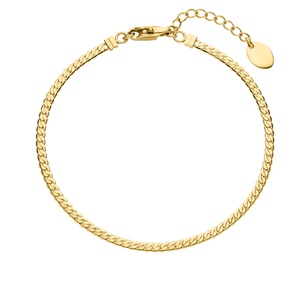 Bracelet en acier inoxydable véritable avec perles argentées pour femme, bijou tendance en chaîne, idée cadeau pour fiançailles ou anniversaire - Product Image 5