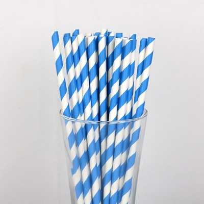 disposable biodegradable paper straw for juice coffee beverages