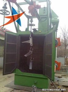 Çekirdek bileşenleri taşıyan pompa Motor motoru ile YTO otomatik eğimli tambur tipi kumlama makinesi - Product Image 5