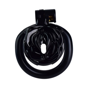 กรงครอบอวัยวะเพศชาย FRRK รุ่นใหม่ Fanty Product Cock Cage Clasity Cage สำหรับผู้ชายรักร่วมเพศ ทำจากวัสดุเรซิ่น ปลอดสารพิษ สำหรับการเล่นแบบพันธนาการ ดีไซน์แปลกใหม่ - Product Image 6