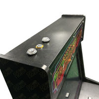 Kabinet Game Arcade Vertikal Lengkung 22'' Terpopuler di AS, Tombol Tekan, Akseptor Uang, Perangkat Lunak Game Skill Metal Space, Juegos