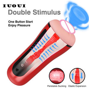 Mannen Masturbatie Speelgoed Usb Oplaadzak Pussyrealistische Kunstmatige <span class=keywords><strong>Vagina</strong></span> Pussy Volwassen Seks Voor Man Masturberen Masturbators - Product Image 4