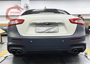 Venta directa de fábrica para <span class=keywords><strong>Maserati</strong></span> Ghibli 14-20, modelo antiguo, actualización al nuevo estilo Trofeo, material PP, parachoques delantero y trasero. - Product Image 5