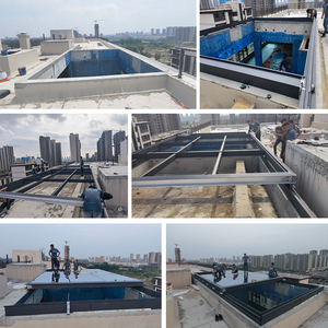 Cơ giới ống năng lượng mặt trời Skylight cho Roof Windows thông minh có thể thu vào tự động LED trần bảng điều chỉnh cho mái bằng - Product Image 3