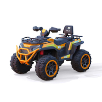 Quad électrique tout-terrain unisexe, voiture de plage à quatre roues, grand véhicule biplace pour enfants de 2 à 13 ans, fabriqué en plastique durable