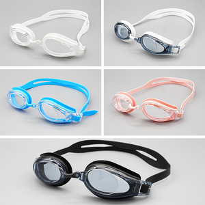 Customized Professional Racing <strong>Swimming</strong> <strong>Goggles</strong> Anti-Fog Waterproof Silicone Myopia <strong>Swim</strong> <strong>Goggles</strong> For Adults PC Lenses - Product Image 4