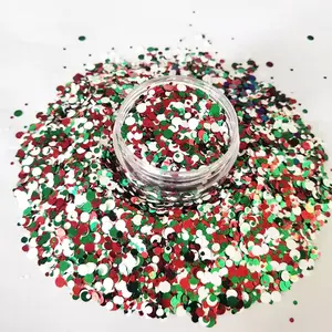 2024 Wholesale mixed chunky cosmetic glitters forbody decoration