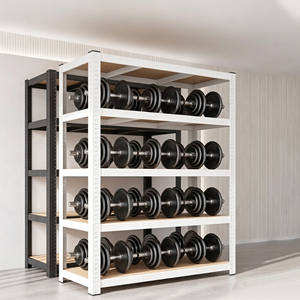Étagère métallique robuste, anti-rouille, durable, écologique, multi-niveaux, sur pied, pour la <span class=keywords><strong>livraison</strong></span> express à <span class=keywords><strong>domicile</strong></span>, l'entreposage en entrepôt - Product Image 1