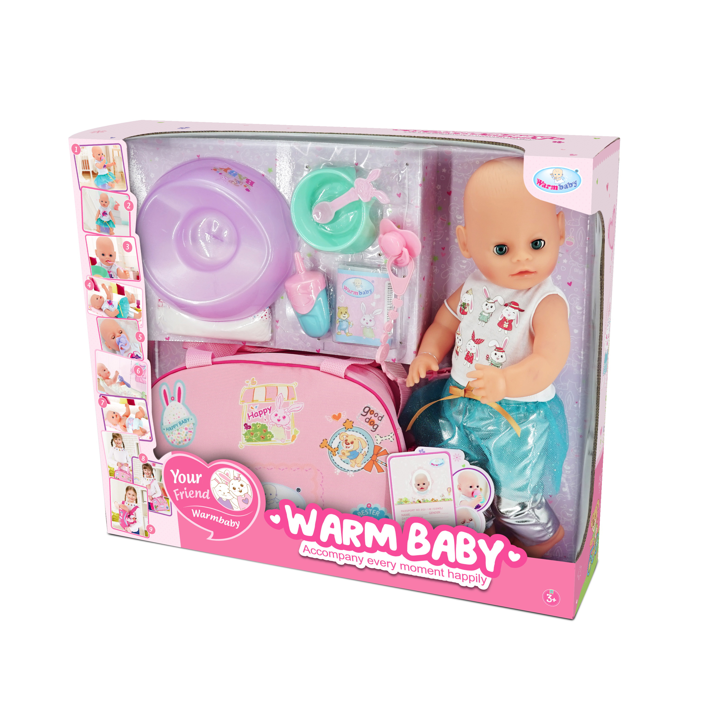 HOT Birthday Party Luxury Toy Silicone Reborn 16 Inch Kids Dolls