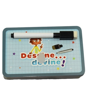 Estudiante <span class=keywords><strong>2</strong></span> en 1 Reutilizable Hablar Idioma Escritura a mano Tarjetas Flash Juguete de aprendizaje con palabras a la vista Limpiar Tarjetas Flash para niños - Product Image 1